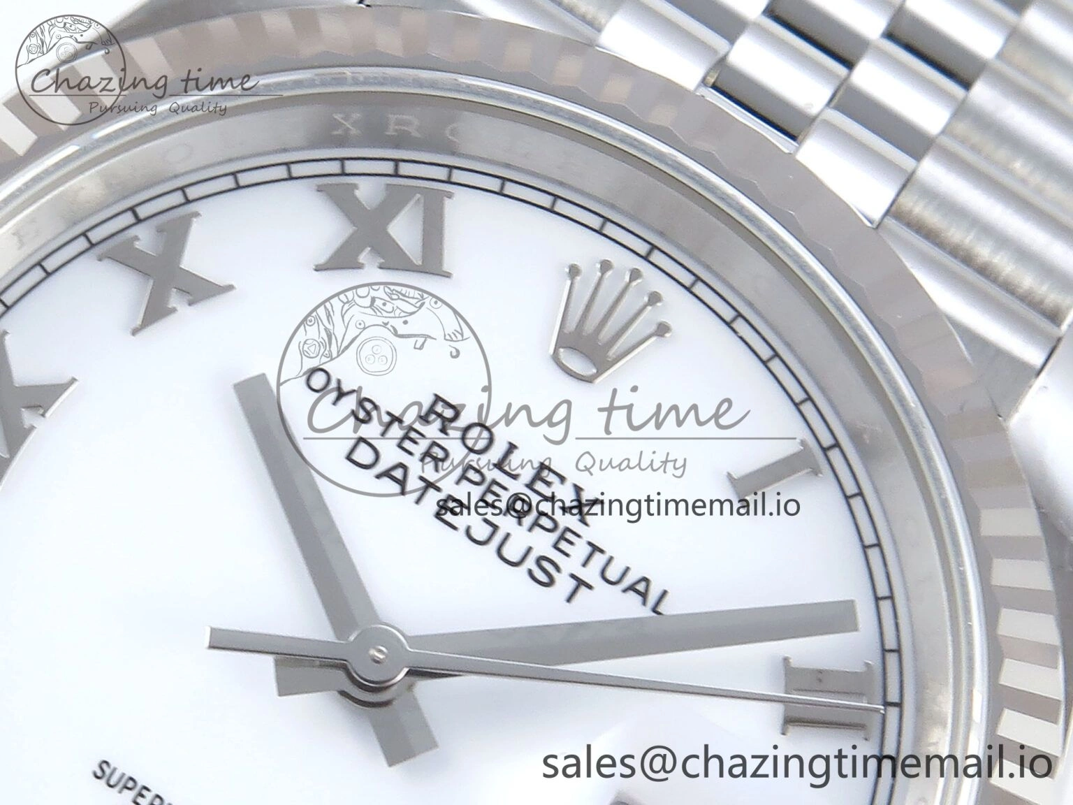 DateJust 36 126234 EWEF Best Edition White Roman Dial on Jubilee Bracelet A3235