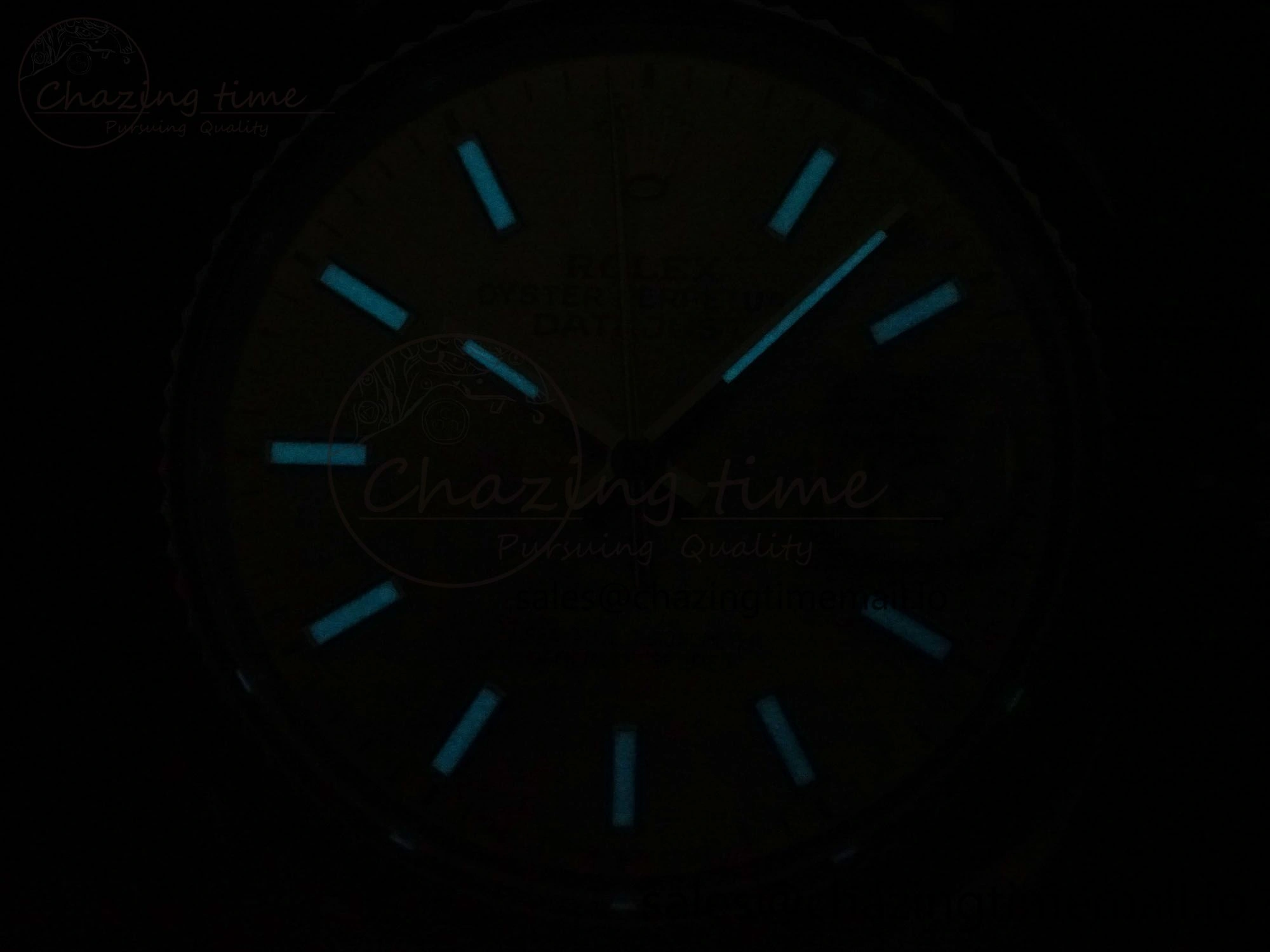 DateJust 36 126234 QF+ 1:1 Best Edition 904L Steel Blue Stick Dial on SS Jubilee Bracelet VR3235