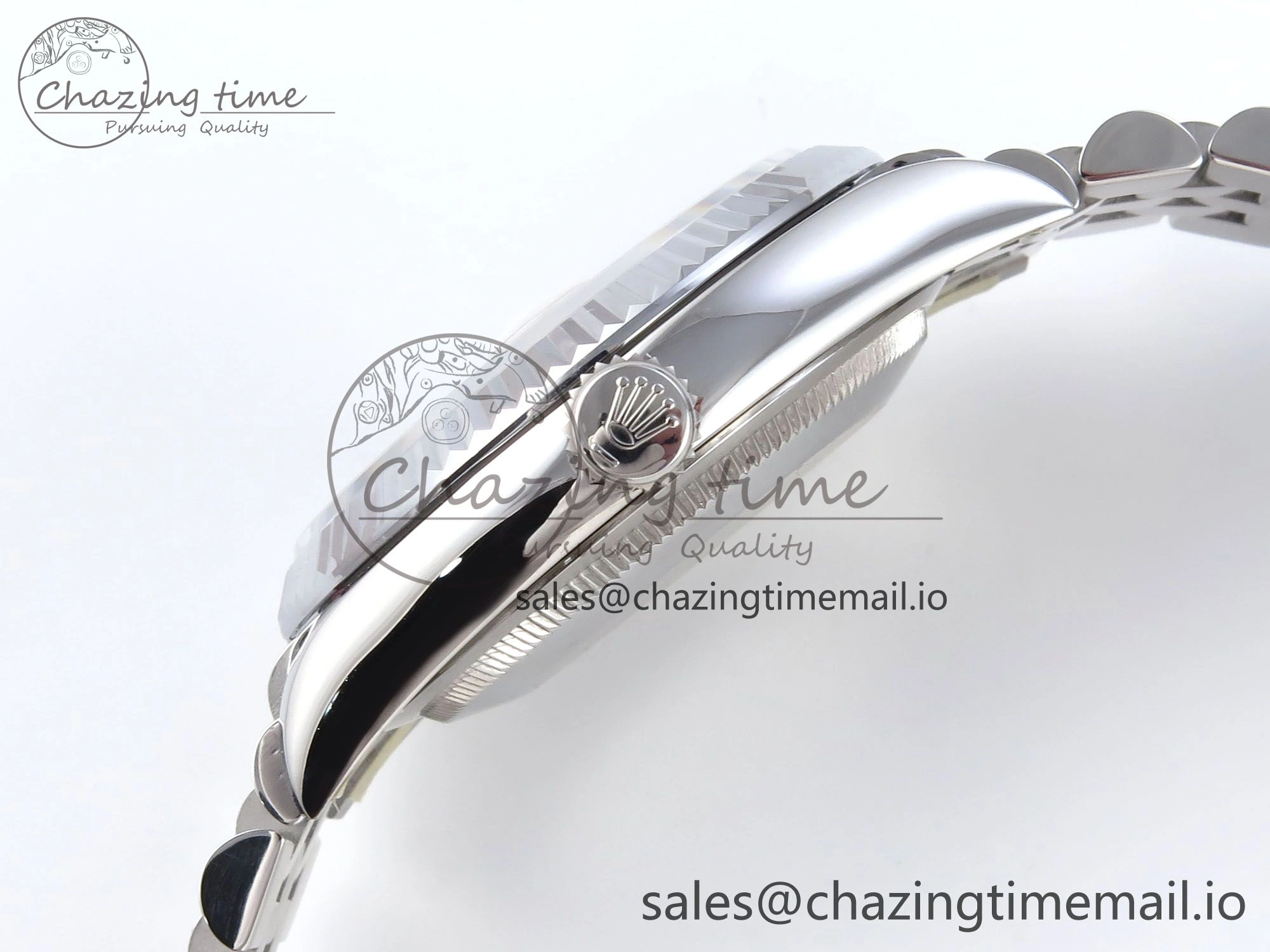 DateJust 36 126234 QF+ 1:1 Best Edition 904L Steel Gray Diamonds Dial on SS Jubilee Bracelet VR3235