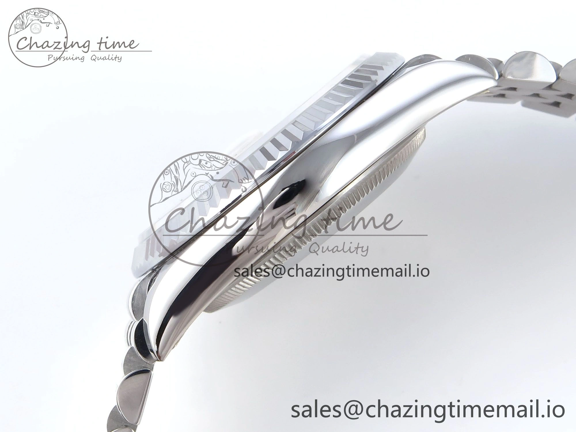 DateJust 36 126234 QF+ 1:1 Best Edition 904L Steel Gray Diamonds Dial on SS Jubilee Bracelet VR3235