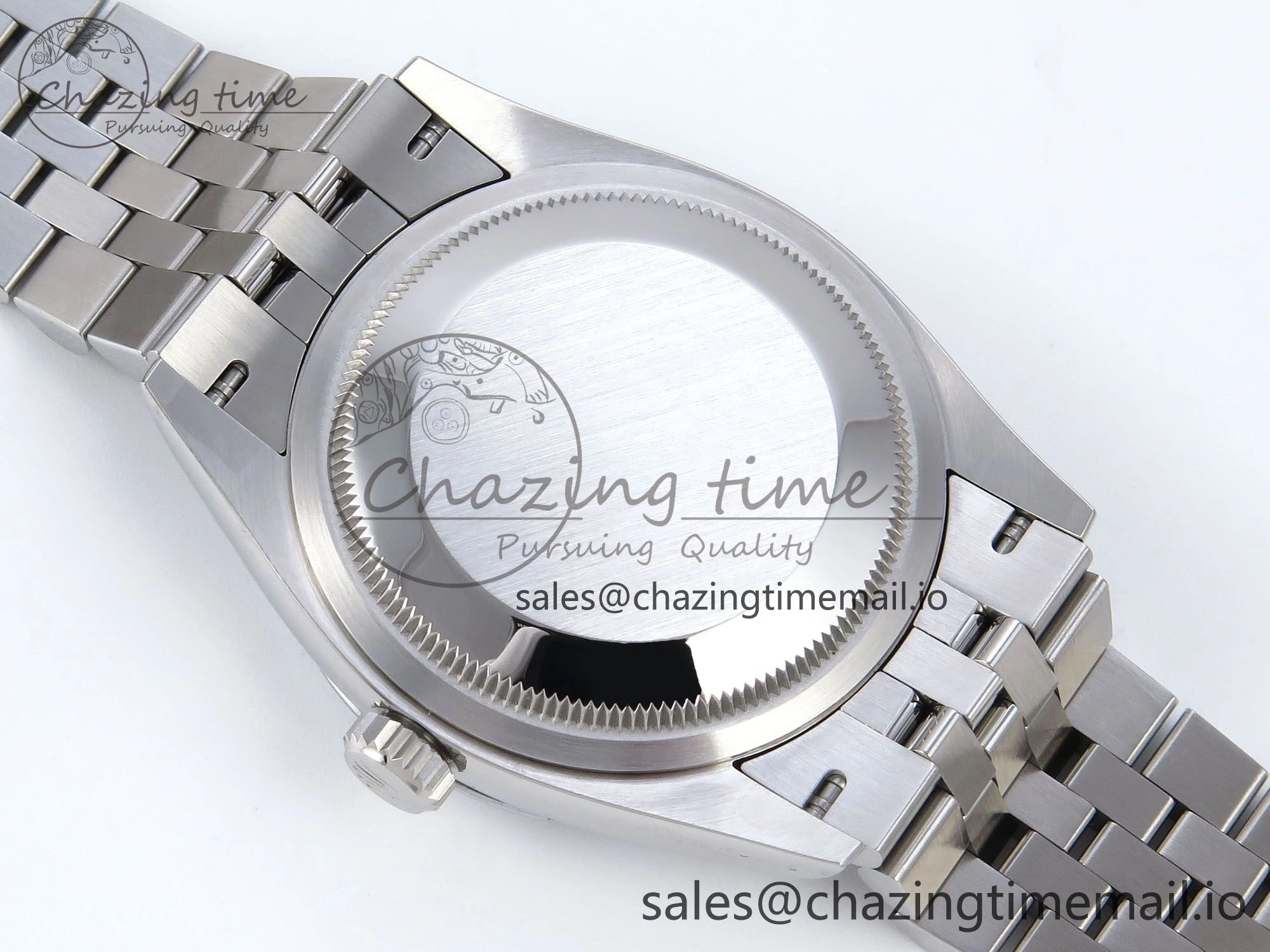 DateJust 36 126234 QF+ 1:1 Best Edition 904L Steel Gray Diamonds Dial on SS Jubilee Bracelet VR3235