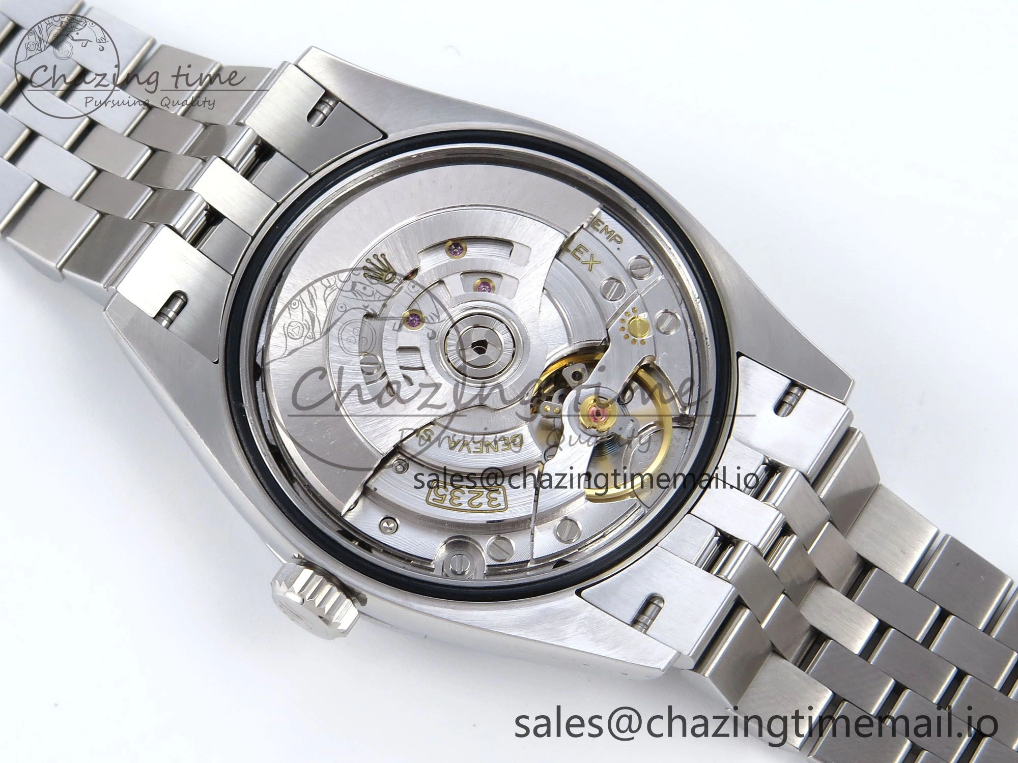 DateJust 36 126234 QF+ 1:1 Best Edition 904L Steel Gray Diamonds Dial on SS Jubilee Bracelet VR3235