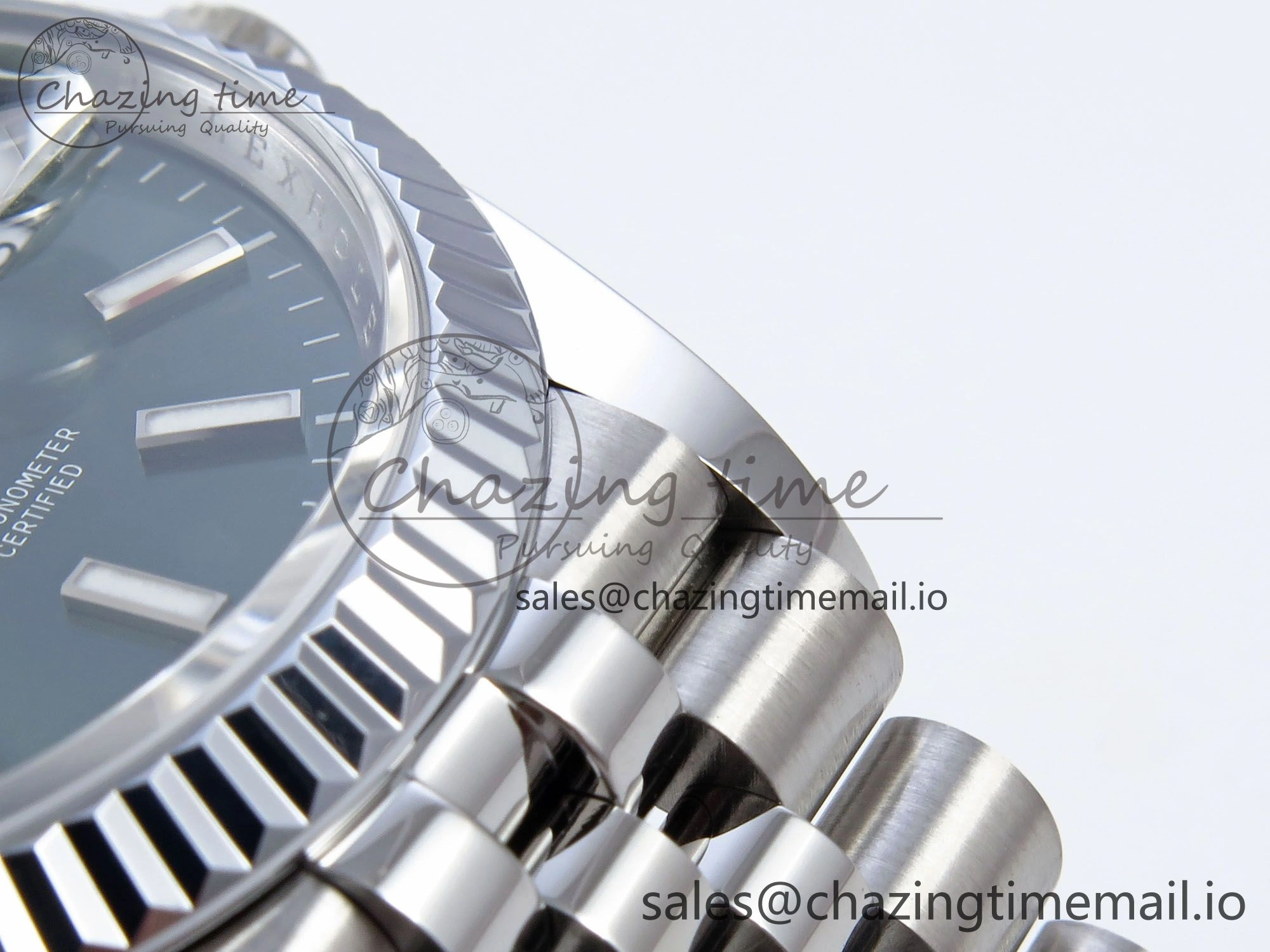 DateJust 36 126234 QF+ 1:1 Best Edition 904L Steel Green Stick Dial on SS Jubilee Bracelet VR3235