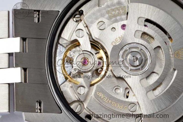DateJust 36 DIWF 1:1 Best Edition 904L Steel Black Diamonds Dial on Jubilee Bracelet SA3235