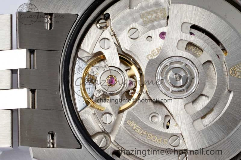 DateJust 36 DIWF 1:1 Best Edition 904L Steel Black Diamonds Dial on Jubilee Bracelet SA3235
