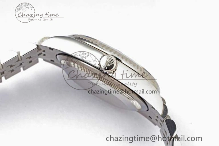 DateJust 36 DIWF 1:1 Best Edition 904L Steel Blue Diamonds Dial on Jubilee Bracelet SA3235