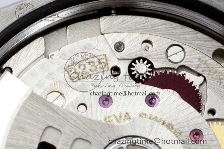 DateJust 36 DIWF 1:1 Best Edition 904L Steel Blue Stick Dial on Jubilee Bracelet SA3235