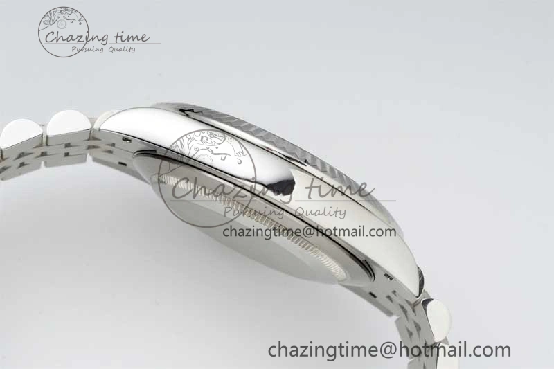 DateJust 36 DIWF 1:1 Best Edition 904L Steel Blue Stick Dial on Jubilee Bracelet SA3235