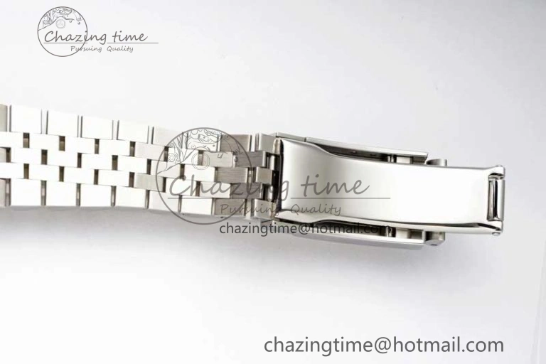 DateJust 36 DIWF 1:1 Best Edition 904L Steel Blue Stick Dial on Jubilee Bracelet SA3235