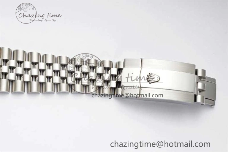 DateJust 36 DIWF 1:1 Best Edition 904L Steel Blue Stick Dial on Jubilee Bracelet SA3235