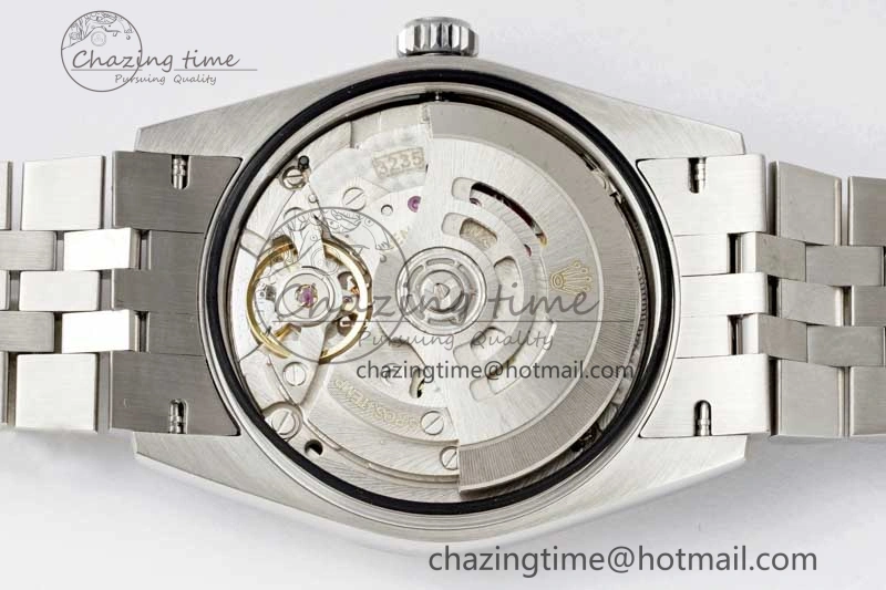 DateJust 36 DIWF 1:1 Best Edition 904L Steel Blue Stick Dial on Jubilee Bracelet SA3235