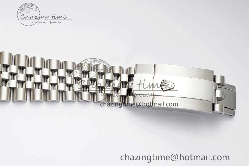 DateJust 36 DIWF 1:1 Best Edition 904L Steel Blue Stick Dial on Jubilee Bracelet SA3235