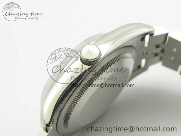 DateJust 36 SS 116200 ARF 1:1 Best Edition White Roman Dial On SS Jubilee Bracelet SA3135