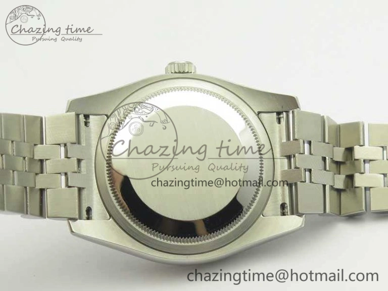DateJust 36 SS 116200 ARF 1:1 Best Edition White Roman Dial On SS Jubilee Bracelet SA3135