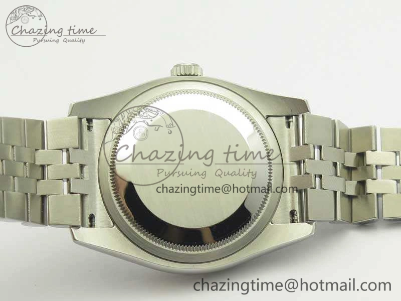 DateJust 36 SS 116200 ARF 1:1 Best Edition White Roman Dial On SS Jubilee Bracelet SA3135