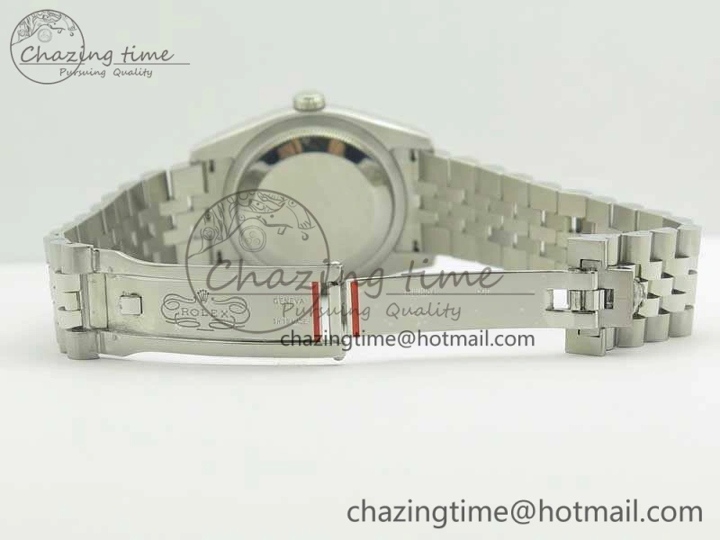 DateJust 36 SS 116200 ARF 1:1 Best Edition White Roman Dial On SS Jubilee Bracelet SA3135