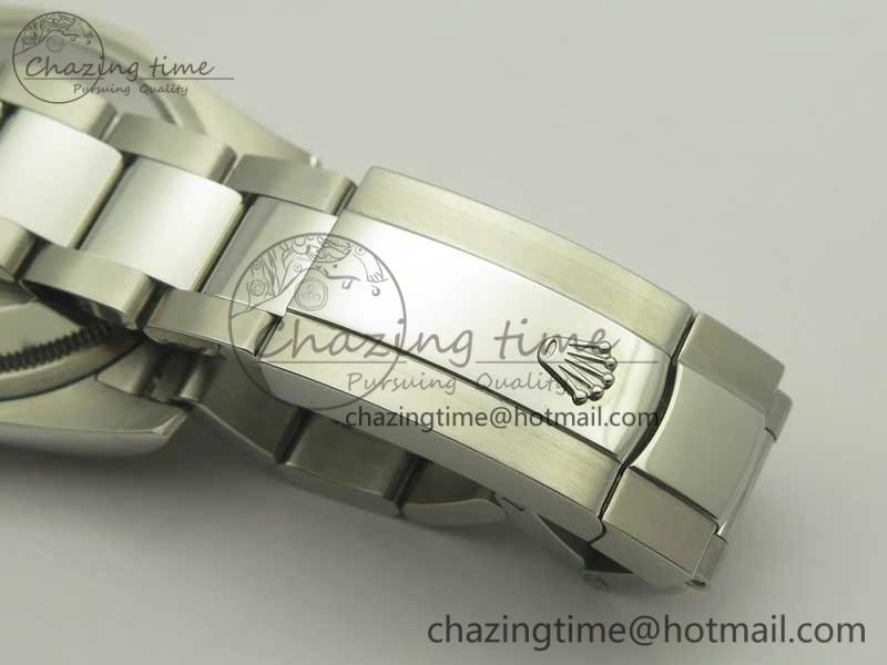 DateJust 36 SS 116200 Fluted Bezel DJF Best Edition Silver Com Diam Dial on SS 904L Oyster Bracelet A2824