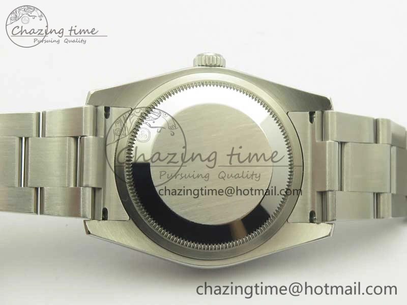DateJust 36 SS 116200 Fluted Bezel DJF Best Edition Silver Com Diam Dial on SS 904L Oyster Bracelet A2824