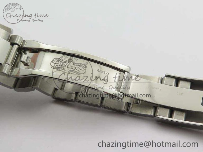 DateJust 36 SS 116200 Polished Bezel ARF 1:1 Best Edition Blue Dial On 904L SS Oyster Bracelet SA3135