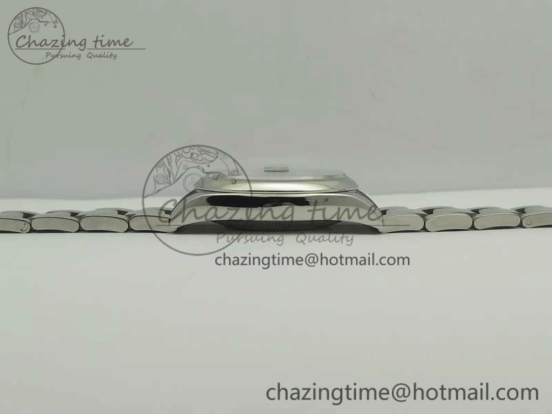 DateJust 36 SS 116200 Polished Bezel DJF Best Edition Black Com Diam Dial on SS 904L Oyster Bracelet A2824