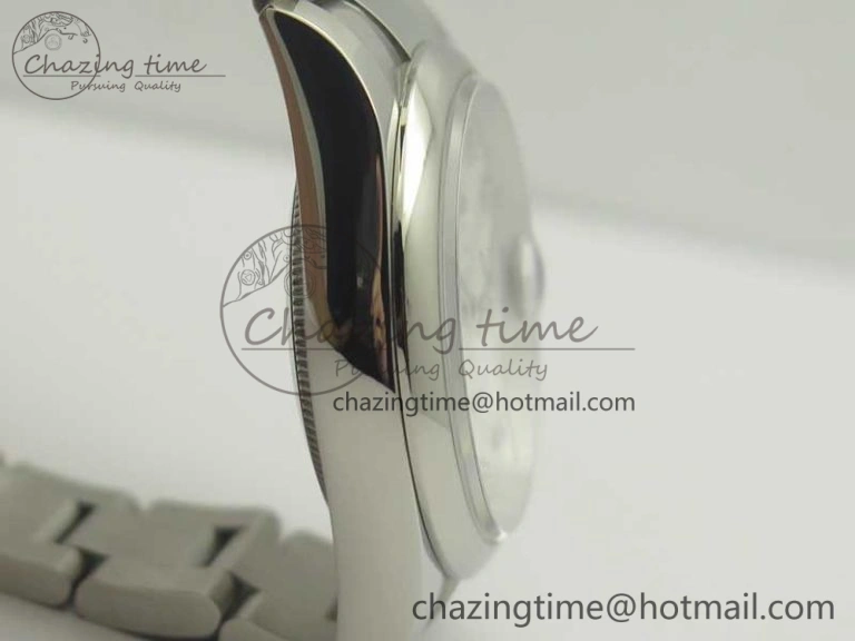 DateJust 36 SS 116200 Polished Bezel DJF Best Edition Silver Com Diam Dial on SS 904L Oyster Bracelet A2824