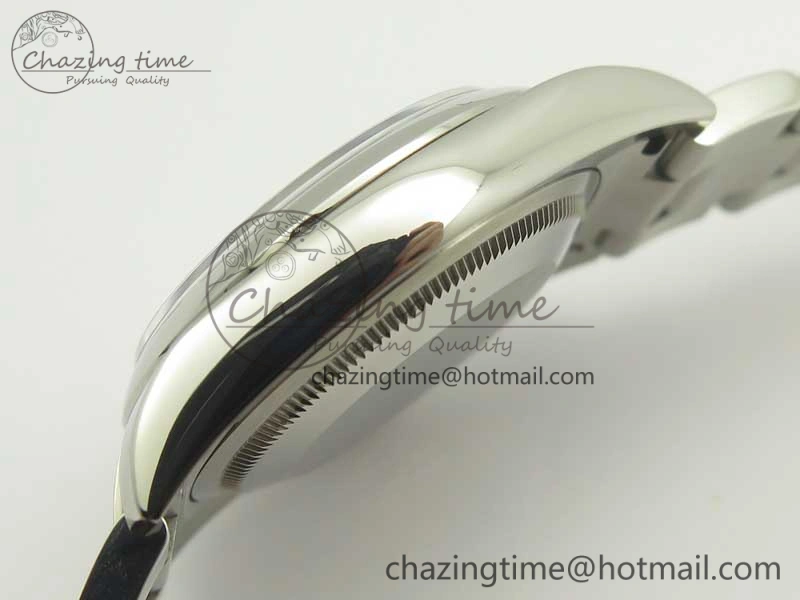 DateJust 36 SS 116200 Polished Bezel DJF Best Edition Silver Com Diam Dial on SS 904L Oyster Bracelet A2824