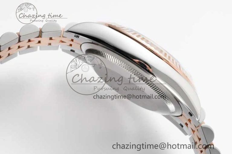 DateJust 36 SS 116231 VSF 1:1 Best Edition 904L Steel Gray Stick Dial on Jubilee Bracelet VS3235
