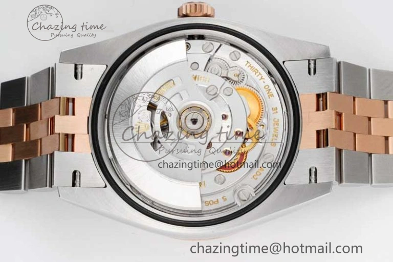 DateJust 36 SS 116231 VSF 1:1 Best Edition 904L Steel Gray Stick Dial on Jubilee Bracelet VS3235