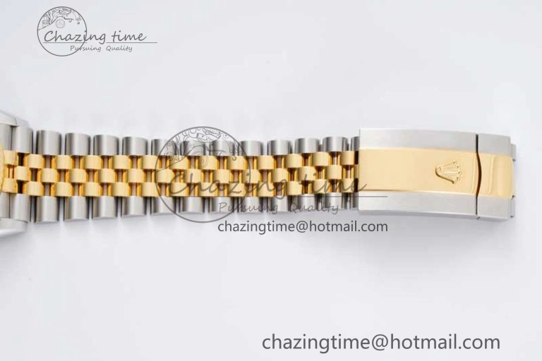 DateJust 36 SS 116233 VSF 1:1 Best Edition 904L Steel YG Stick Dial on Jubilee Bracelet VS3235