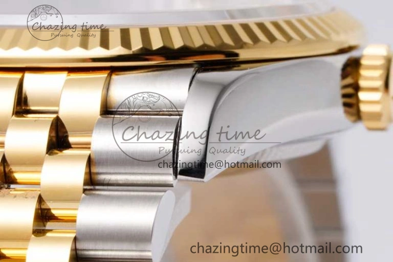 DateJust 36 SS 116233 VSF 1:1 Best Edition 904L Steel YG Stick Dial on Jubilee Bracelet VS3235