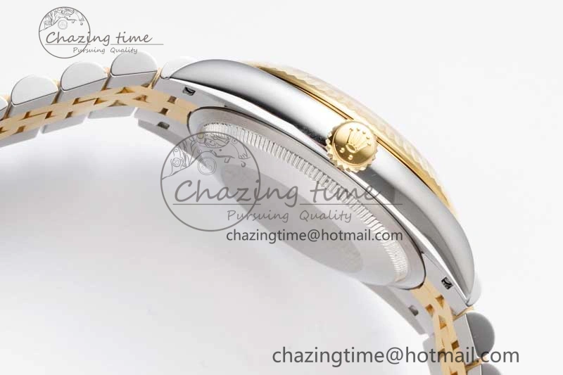 DateJust 36 SS 116233 VSF 1:1 Best Edition 904L Steel YG Stick Dial on Jubilee Bracelet VS3235