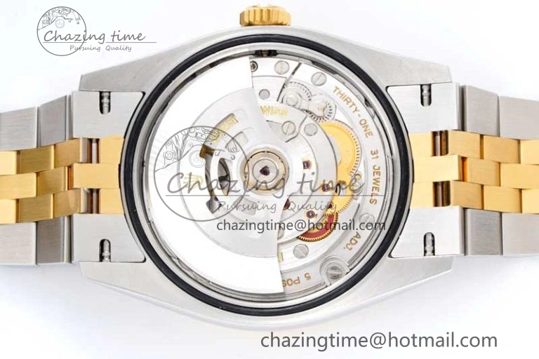 DateJust 36 SS 116233 VSF 1:1 Best Edition 904L Steel YG Stick Dial on Jubilee Bracelet VS3235