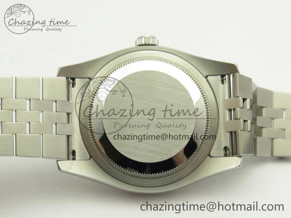 DateJust 36 SS 116234 ARF 1:1 Best Edition 904L Steel Black Dial Roman Markers on Jubilee Bracelet SH3135 V2