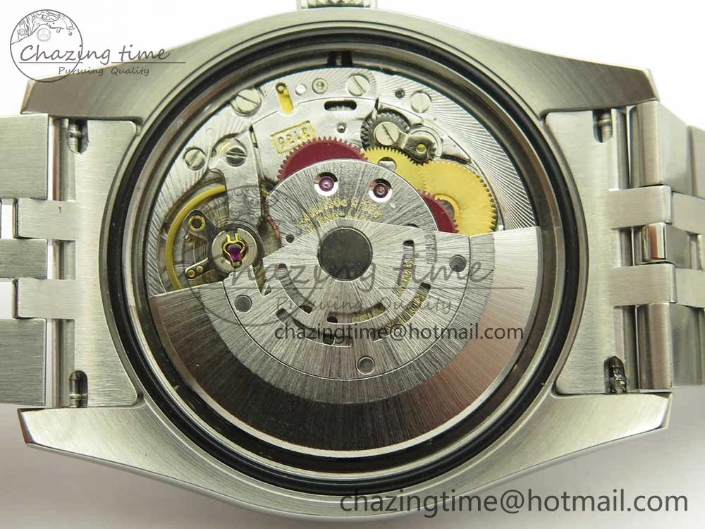 DateJust 36 SS 116234 ARF 1:1 Best Edition 904L Steel Black Dial Roman Markers on Jubilee Bracelet SH3135 V2