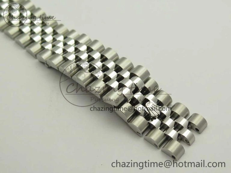 DateJust 36 SS 116234 ARF 1:1 Best Edition 904L Steel Black Dial Roman Markers on Jubilee Bracelet SH3135 V2