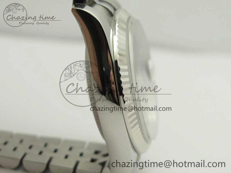 DateJust 36 SS 116234 ARF 1:1 Best Edition 904L Steel Black Dial Roman Markers on Jubilee Bracelet SH3135 V2
