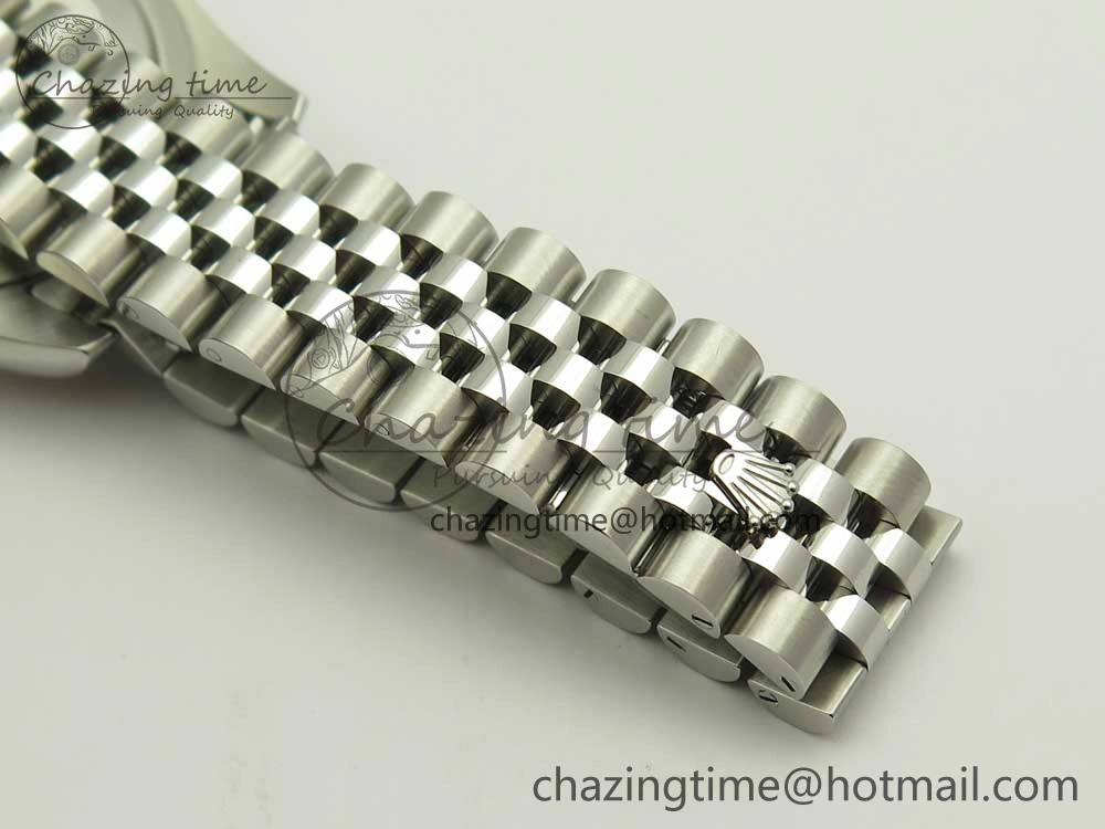 DateJust 36 SS 116234 ARF 1:1 Best Edition 904L Steel Black Dial Roman Markers on Jubilee Bracelet SH3135 V2