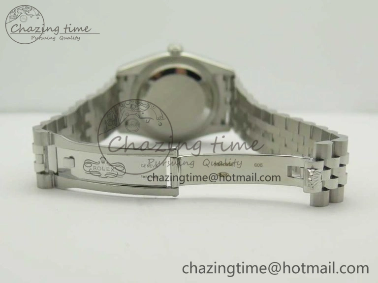 DateJust 36 SS 116234 ARF 1:1 Best Edition 904L Steel Black Dial Roman Markers on Jubilee Bracelet SH3135 V2