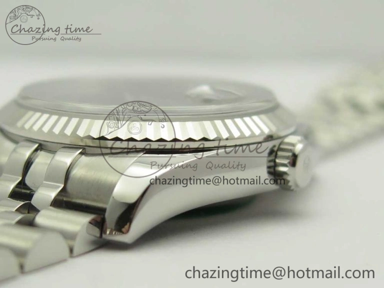 DateJust 36 SS 116234 ARF 1:1 Best Edition 904L Steel Black Dial Roman Markers on Jubilee Bracelet SH3135 V2