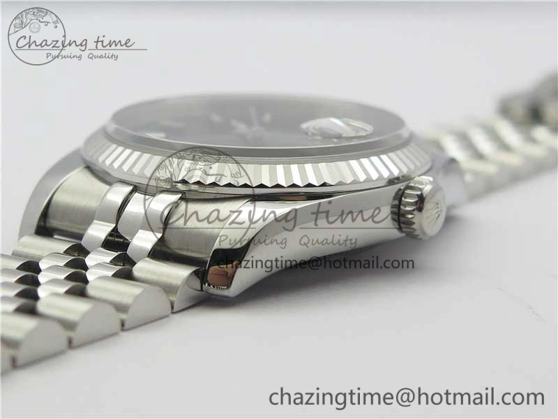 DateJust 36 SS 116234 ARF 1:1 Best Edition 904L Steel Black Dial on Jubilee Bracelet SH3135 V3