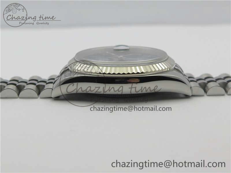 DateJust 36 SS 116234 ARF 1:1 Best Edition 904L Steel Blue Dial Roman Markers on Jubilee Bracelet SH3135 V3