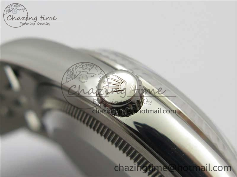 DateJust 36 SS 116234 ARF 1:1 Best Edition 904L Steel Blue Dial Roman Markers on Jubilee Bracelet SH3135 V3