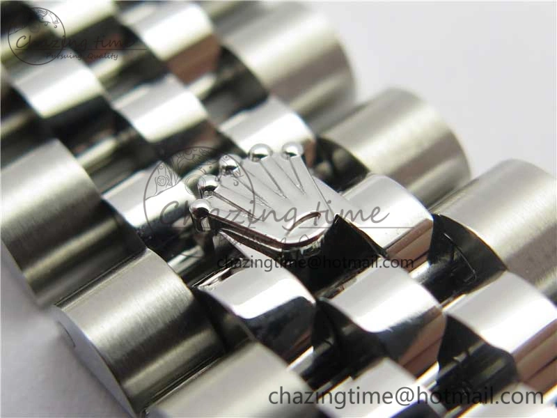 DateJust 36 SS 116234 ARF 1:1 Best Edition 904L Steel Blue Dial Roman Markers on Jubilee Bracelet SH3135 V3