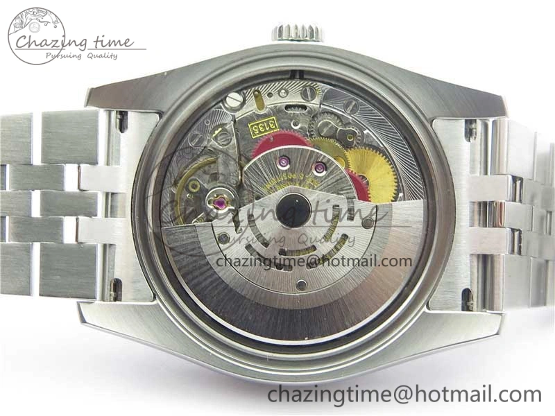 DateJust 36 SS 116234 ARF 1:1 Best Edition 904L Steel Blue Dial Roman Markers on Jubilee Bracelet SH3135 V3
