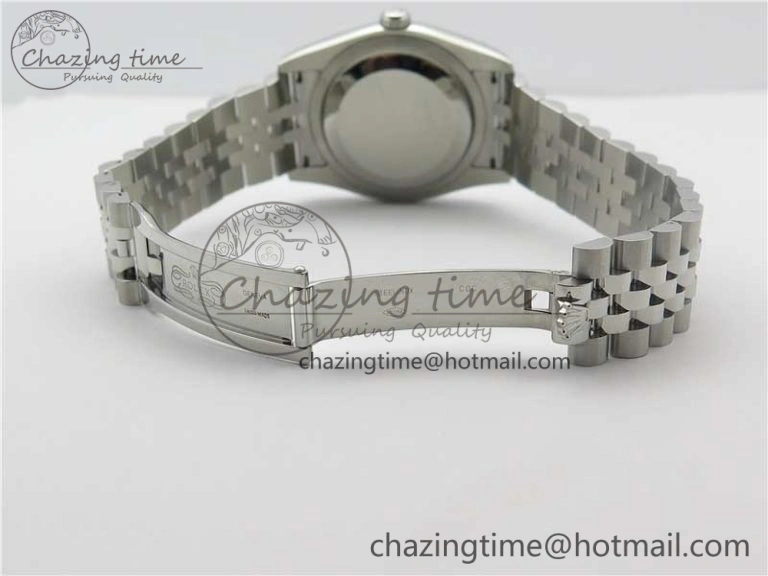 DateJust 36 SS 116234 ARF 1:1 Best Edition 904L Steel Blue Dial Roman Markers on Jubilee Bracelet SH3135 V3