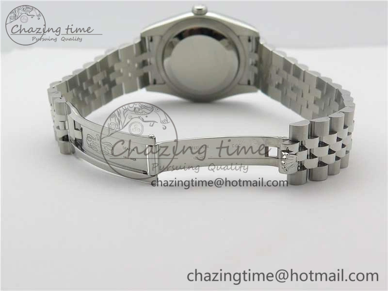 DateJust 36 SS 116234 ARF 1:1 Best Edition 904L Steel Blue Dial Roman Markers on Jubilee Bracelet SH3135 V3