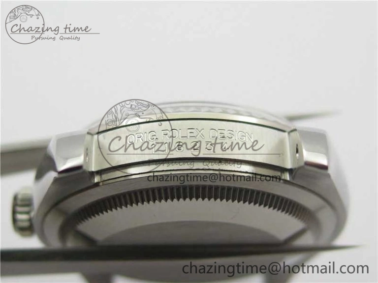 DateJust 36 SS 116234 ARF 1:1 Best Edition 904L Steel Blue Dial Roman Markers on Jubilee Bracelet SH3135 V3