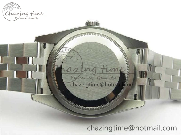 DateJust 36 SS 116234 ARF 1:1 Best Edition 904L Steel Blue Dial Roman Markers on Jubilee Bracelet SH3135 V3
