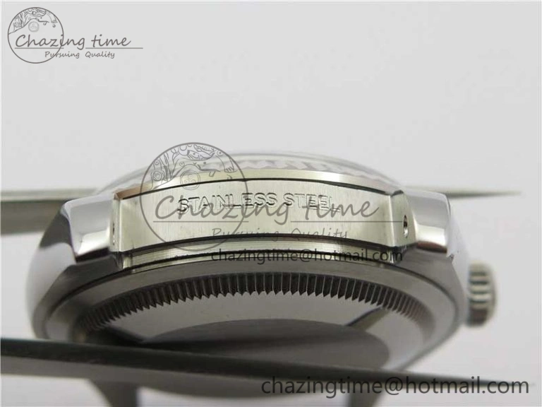 DateJust 36 SS 116234 ARF 1:1 Best Edition 904L Steel Blue Dial Roman Markers on Jubilee Bracelet SH3135 V3