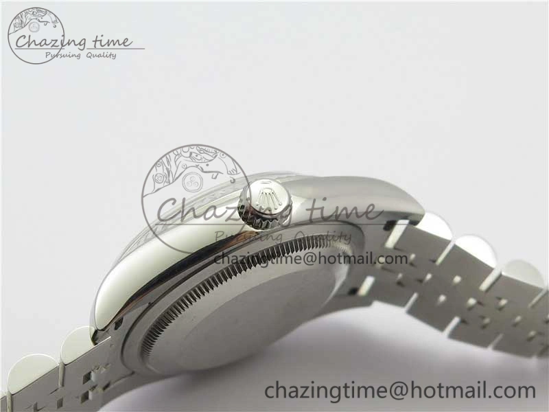 DateJust 36 SS 116234 ARF 1:1 Best Edition 904L Steel Blue Dial on Jubilee Bracelet SH3135 V3
